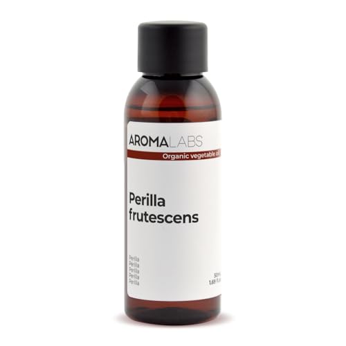 Périlla BIO (Perilla frutescens) - 50 mL - Huile Végétale Vierge et Certifiée Cosmos - Aroma Labs - Made in France