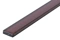 UDS Premium Quality Chocolate 1" x 12" Glass Liner and Trim-Brown- for Kitchen Backsplash, Bathrooms, Showers, etc