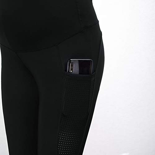 Maacie Leggins Sportivi da Premaman Vita Alta