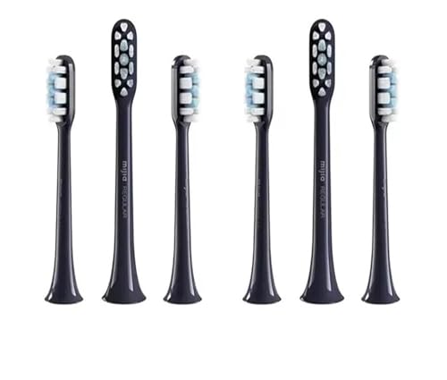 �݊���������܂��V���I�~ Mijia T301 T302�X�}�[�g�d�����u���V�w�b�h�ƌ݊���������܂�(6 pcs Blue)