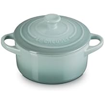 Le Creuset Stoneware Mini Round Cocotte, 24 oz., Sea Salt
