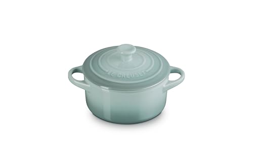 Le Creuset Stoneware Mini Round Cocotte, 24 oz., Sea Salt  