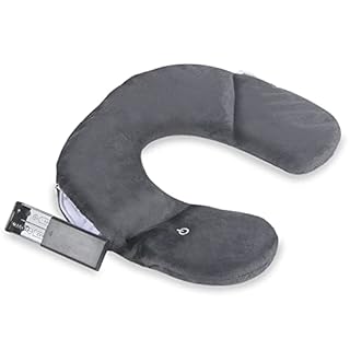 lomitech Lavender Neck Wrap,Vibrating Travel Pillow Neck Massage Pad,Lavender Soothing Aromatherapy,2.2LB Weighted Comfort for Pain Relief,Battery Powered,Perfect for Holiday Gift