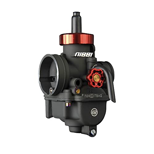 Nibbi Racing Performance Motorcycle Carburetor 24Mm 100Cc 125Cc Carburetor Pe24Mm With Carburetor Jets Fit Yamaha Kawasaki Suzuki Apollo Dirt Bike Mini Bike Ssr Ttr Kymco Sym Taotao Gy6 Scooter Moped #TOP2