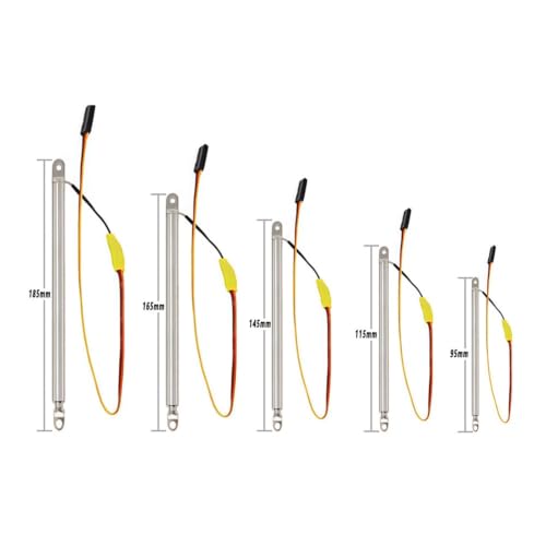 Actuador lineal eléctrico ultra compacto de 8mm y 6V con protección de límite integrada 3
