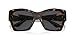Versace VE 4452 108/87 Havana Plastic Fashion Sunglasses Grey Lens
