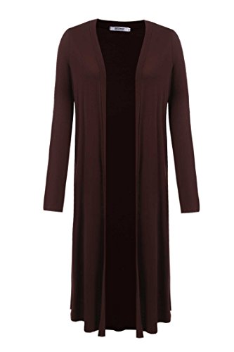 Meaneor - Cardigan da donna, stile casual