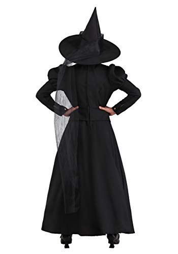 Kid's Deluxe Witch Costume Full Length Black Witch #TOP3