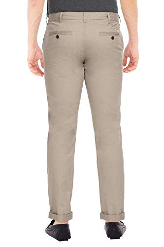 Image of Indian Terrain Men's Slim Casual Trousers