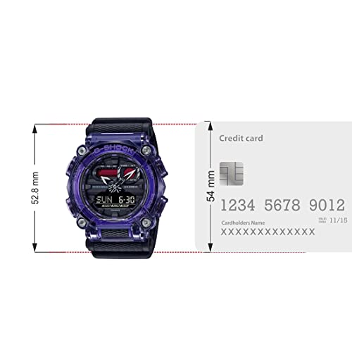 Casio G-Shock Analog-Digital Black Dial Men's GA-900TS-6ADR (G1168) - Image 7