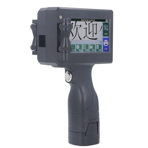 TOUCH SCREEN LED: la mini stampante a getto d'inchiostro supporta il touch screen HD LED 4,3 pollici e semplice design 'interfaccia utente, per offrirti un'esperienza di utilizzo simile a quella di telefono cellulare