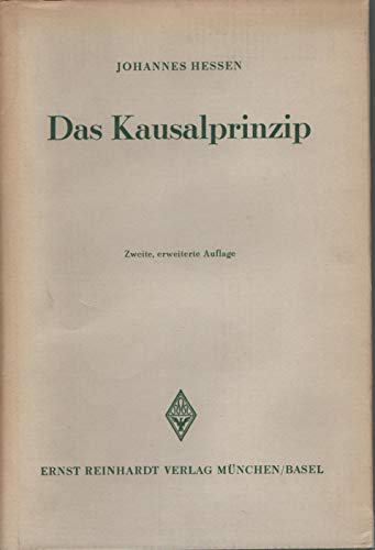 Das Kausalprinzip. 2. Auflage.