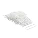 XJS Plastic Household Teeth Cleaning Tool Curved Hook Toothpicks White (Curved Toothpick 300 Pcs)