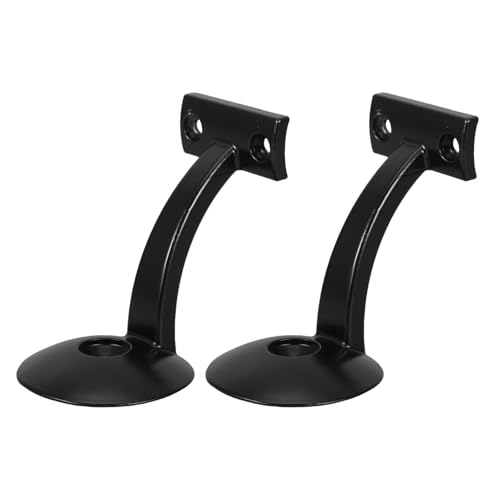 Soporte para Barandilla Moderno en Acero Inoxidable Negro Mate Elegante 2
