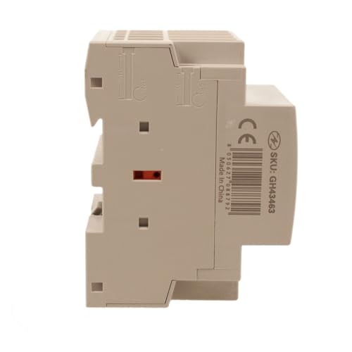 Contacteur modulaire 63A 4P 4NO triphasé 380V pour interrupteur tableau DIN - 5