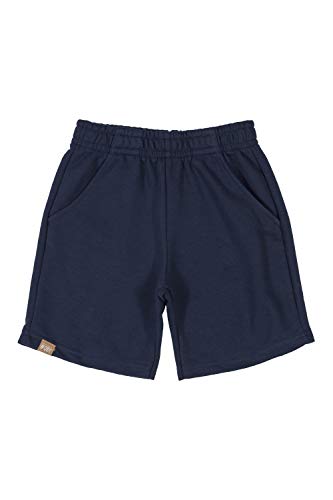 Bermuda Infantil em Moletom Quimby Masculino, Azul, 04