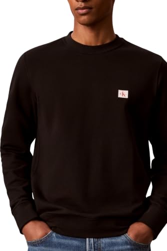 Pull over homme Calvin Klein Cotton Sweatshirt - vue 5