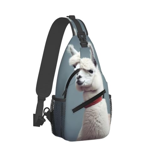Bolso Sling Unisex tipo Chest Bag negro para viaje miniatura 7