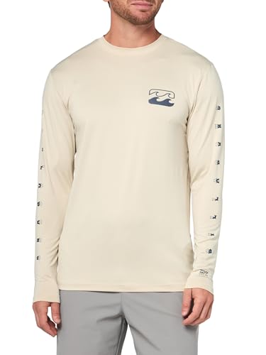Billabong Mens Unity Loose Fit Long Sleeve Rashguard 50+ Uv Protection