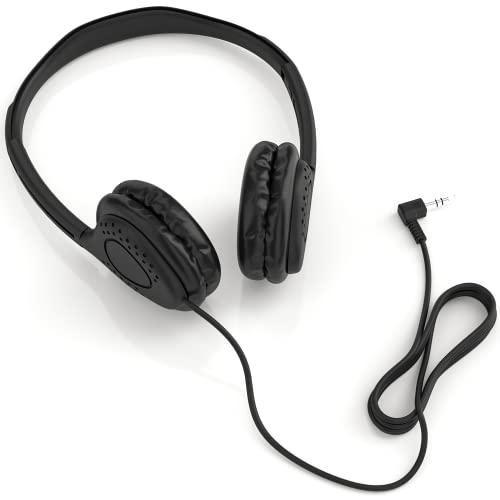 Écouteurs stéréo lot de 100 Maeline casque noir réglable audio école - 2