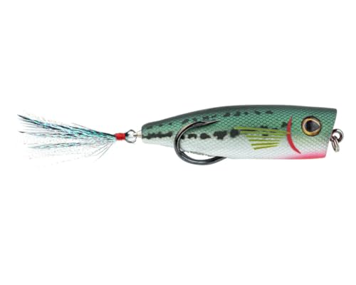 SNAG PROOF Zoo Pop Topwater Super Soft Hollow Body Lure | 3/8 oz, Baby Bass