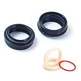 catazer Bike Front Fork Dust Seal, Bicycle Suspension Front Fork Dust Sealing Oil Sealing for...