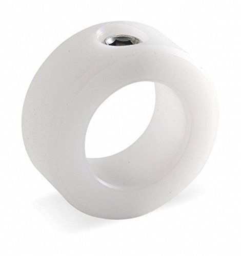 Shaft Collar,Set Screw,1Pc,2 in,Plastic