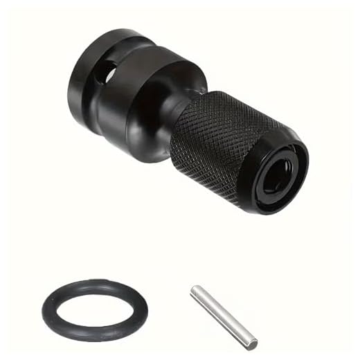 1 Sets Hex Quick Release Socket Adapter Converter 1/2in Square to 1/4in for Drill Wrench