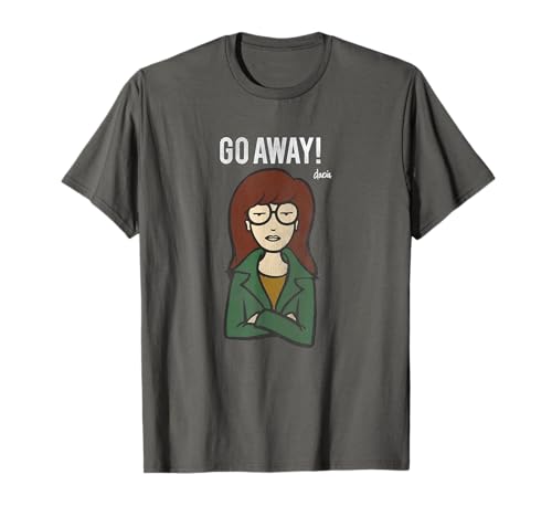 Image of Daria Go Away Arms Crossed Attitude T-Shirt