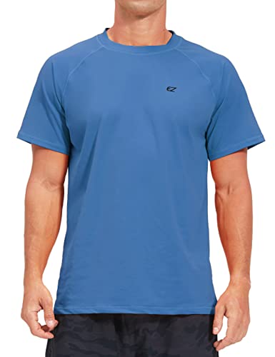 Image of Men's Swim Shirts Rash Guard UPF 50+ UV Sun Protection T-Shirt Quick Dry Fishing Beach T Shirts