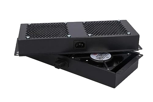 Panel de ventilacion 19 con 4 ventiladores Extralink para armarios rack de suelo 4