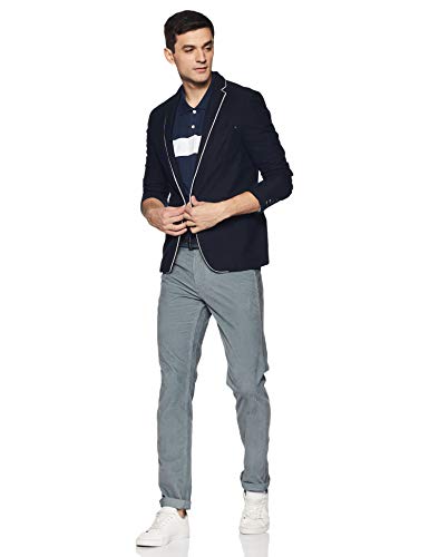 Image of Indian Terrain Mens 5 Pocket Slub Trousers