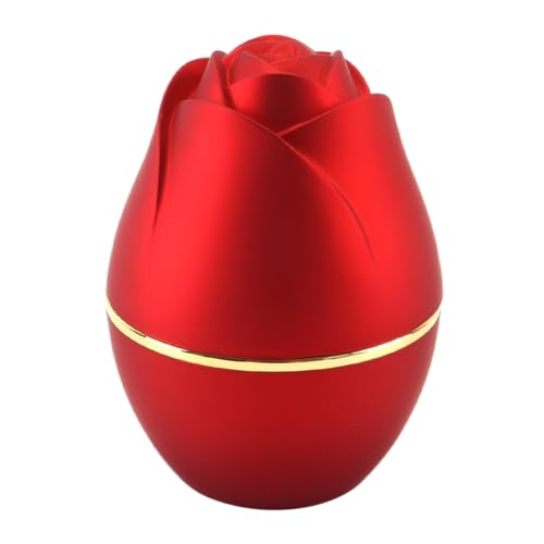 ACOLY Coffret à bijoux lumineux, écrin à bagues en forme de rose, pour mariage, fiançailles,...