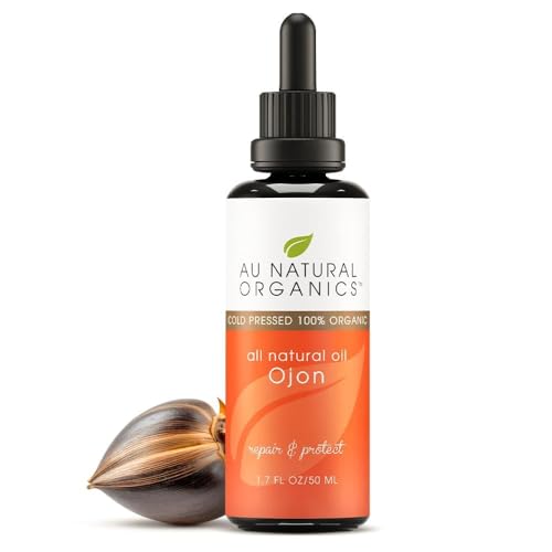 Au Natural Organics Ojon Oil (Caiaue Oil) | 100% Cold Pressed Virgin, Unrefined - For Hair loss & Damage Repair - Rich in Omega 6 & 9 Fatty Acids (Linoleic & Oleic Acid) | 1.7 fl oz (50 ml)
