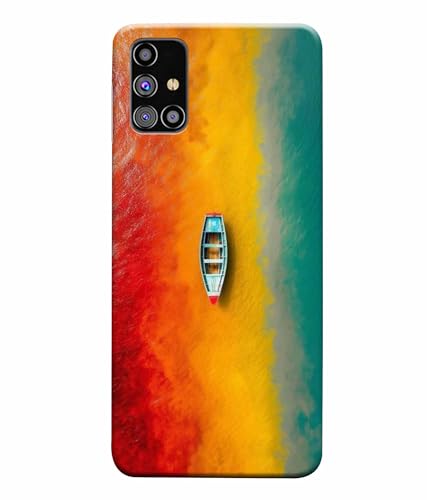Image of Printed Hard Back Case Cover & Compatible for Samsung Galaxy M31S | Nature Vector Art (Multicolor) - D1207