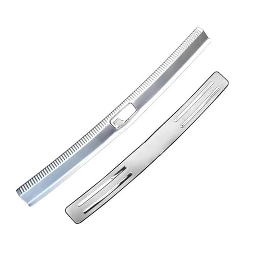 Protection seuil pare-chocs arrière en acier inoxydable pour VW CC 2010-2018 Style 3