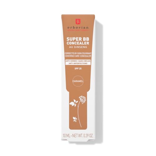 Erborian, Super BB CONCEALER, High coverage concealer enriched with Niacinamide and SPF 25, Moisturizing eye corrector - Image 2