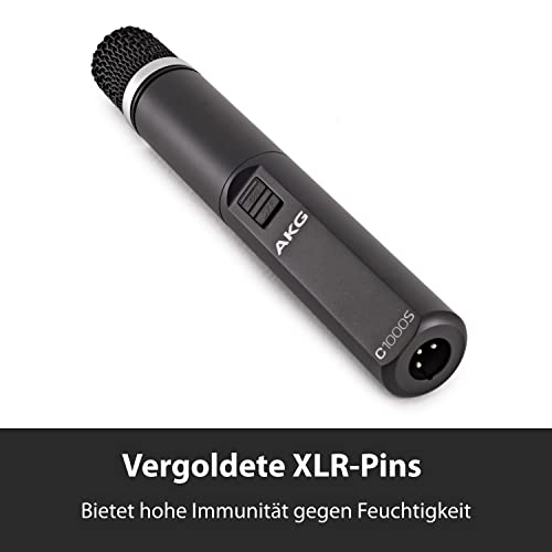 Akg Pro Audio C1000S High-Performance Small Diaphragm Condenser Microphone #TOP1