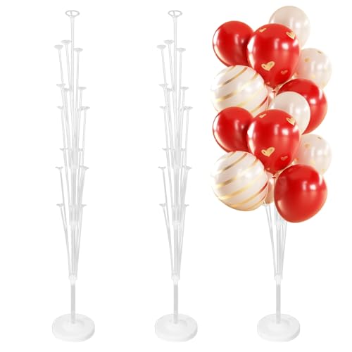 LDXDRU 3 Stück Ballonständer-Kit, 160cm Luftballonständer...