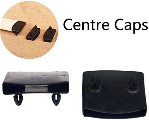 Xiaonan 30Pcs 53Mm X 9Mm Plastic Bed Slat Cover Replacement Holders End Caps+Centre Caps For Holding Securing Wooden Slats Bed Base (20Pcs End Caps + 10Pcs Centre Caps) #TOP3