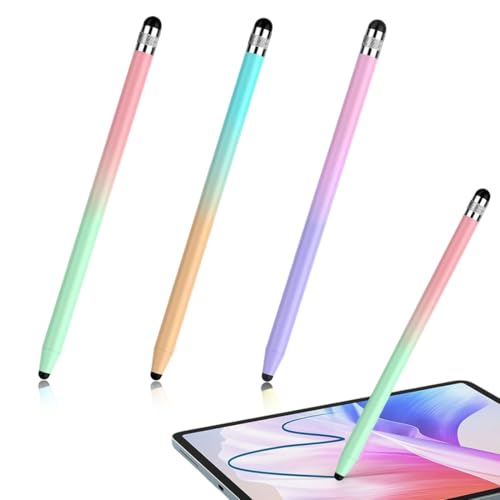 Pack de 3 Stylets Tablette, 3 en 1 Stylet pour iPad Samsung Tablette Smartphone, Stylet Tactile très Sensible et de Haute Précision