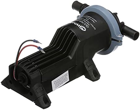 Whale BP1552 Gulper 220 Pump, Manages Gray Waste, 3.5 GPM Flow Rate, 12V DC, ¾-Inch Hose Connections