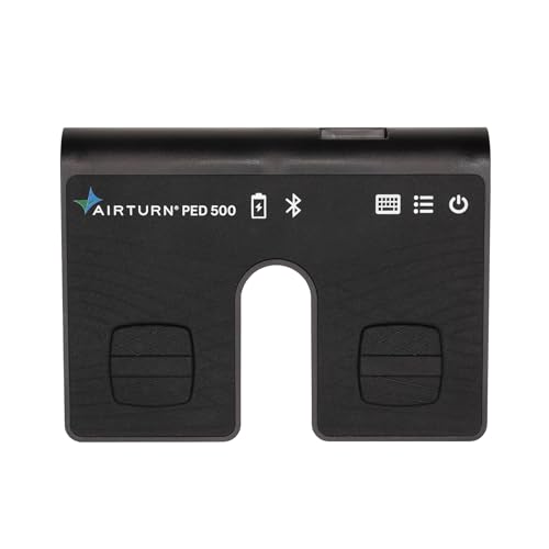 AirTurn PED 500 Bluetooth Page Turner tournez vos pages de musique au pied en concert