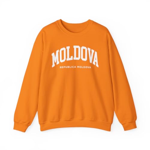 Moldova Adult Unisex Crewneck Sweatshirt