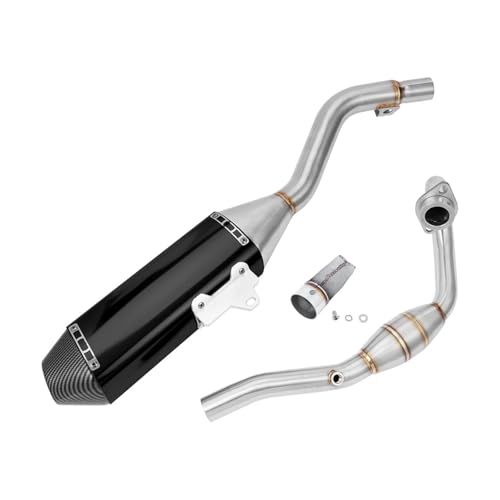 Motorcycle Complete Slip On Muffler Baffle System Stainless Steel Exhaust Full Systems Pipe For Honda For CRF300L 2021-2024,Replacement Part