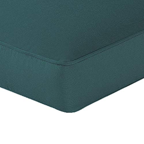 Image of QILLOWAY Outdoor Deep Seating Cushion Set for Patio Chair Furniture 24 x 24（Mallard /Forest Green）,2pieces