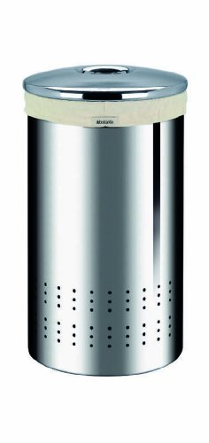 Preisvergleich Produktbild Brabantia 313349 Wäschebox 50 L / Edelstahldeckel
