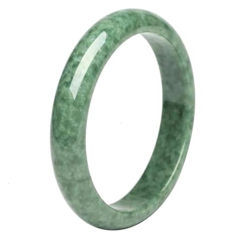 Bracelet en jade vert foncé YCQYM bijou en jadéite symbole d'harmonie pour femme
