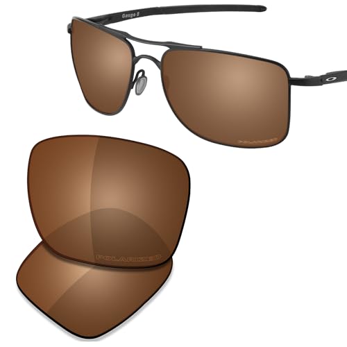 Verres de rechange Oakley Gauge 6 OO6038 rigides et kit caoutchouc Saucer - 2