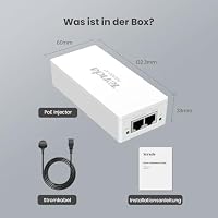 Tenda Gigabit PoE Injector, IEEE 802.3af/at PoE+ Injektor, 30W PoE Adapter – Ansicht 7
